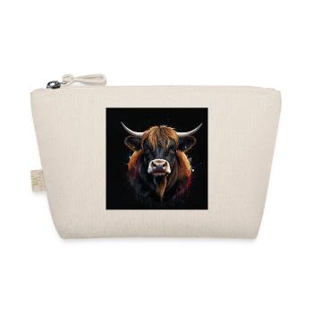 Highland Cattle - Bio-Täschchen - Natur - Vorne