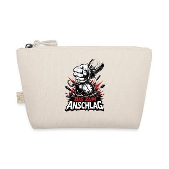 Bis zum Anschlag Thrash Metal Faust Design - Bio-Täschchen - Natur - Vorne