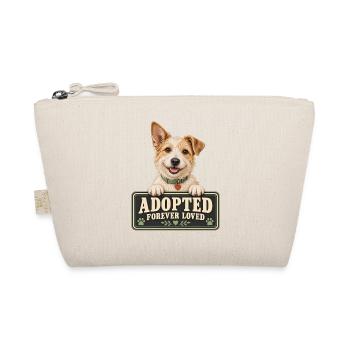 Wuschelhund Adoption – Forever Loved - Bio-Täschchen - Natur - Vorne