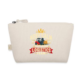 Logistik Team Gabelstapler Lagerist Geschenk - Bio-Täschchen - Natur - Vorne