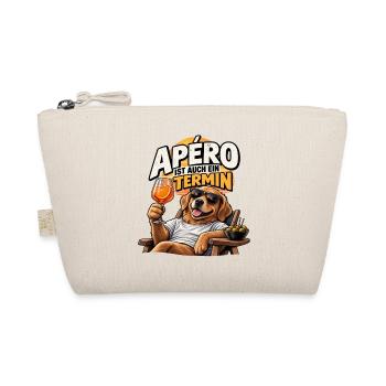 Apero ist auch ein Termin - Bio-Täschchen - Natur - Vorne