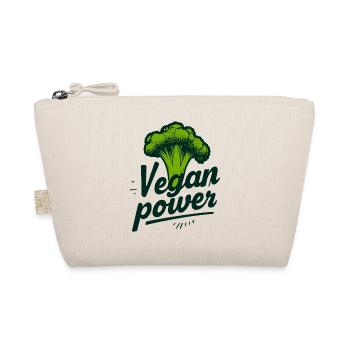 Vegan Power - Bio-Täschchen - Natur - Vorne