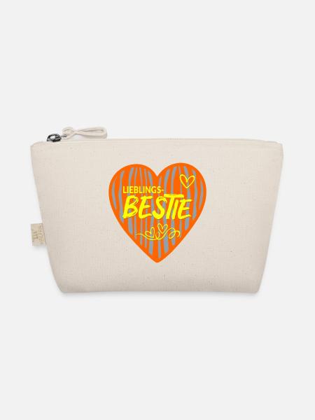 Lieblingsfreundin Bestie Freundin - Bio-Täschchen - Natur
