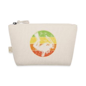 Retro Taucher Design Für Schnorchler und Taucher - Bio-Täschchen - Natur - Vorne