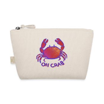 Oh Crab  - Bio-Täschchen - Natur - Vorne