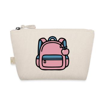 Schulranzen Rucksack Grafik - Bio-Täschchen - Natur - Vorne