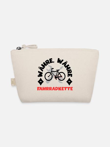 WÄHRE WÄHRE FAHRRADKETTE - Bio-Täschchen - Natur