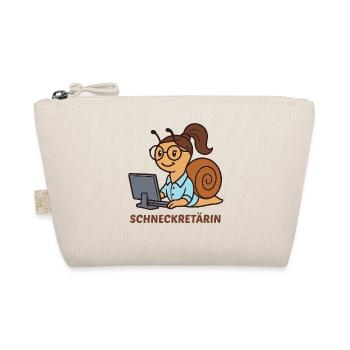 SCHNECKRETÄRIN - Bio-Täschchen - Natur - Vorne