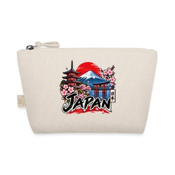 Japan – Fuji, Sakura & Tradition - Bio-Täschchen - Natur - Vorne