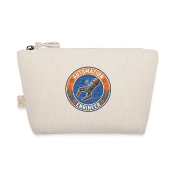 Automatisierungsingenieur SPS Greifer-Badge-Geschenk - Bio-Täschchen - Natur - Vorne