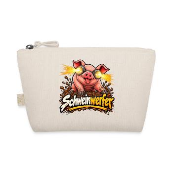 Schweinwerfer - Bio-Täschchen - Natur - Vorne