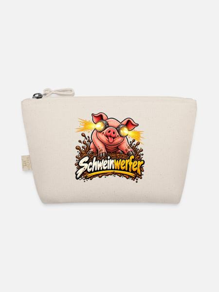 Schweinwerfer - Bio-Täschchen - Natur