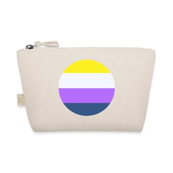 Pride Flagge wickinger - Bio-Täschchen - Natur - Vorne
