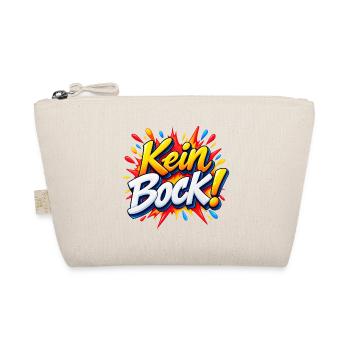 Kein Bock Comic Explosion - Bio-Täschchen - Natur - Vorne