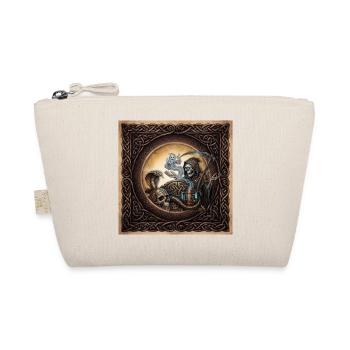 Coffee Break of Death (Steampunk-Stil) - Bio-Täschchen - Natur - Vorne