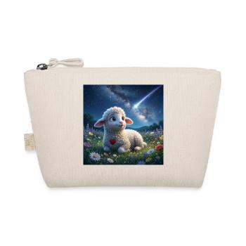 Lammy_watching_falling_star - Bio-Täschchen - Natur - Vorne