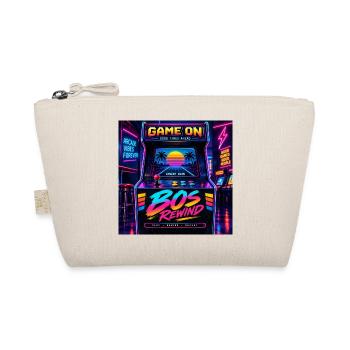 Rewind Arcade Neon - Bio-Täschchen - Natur - Vorne