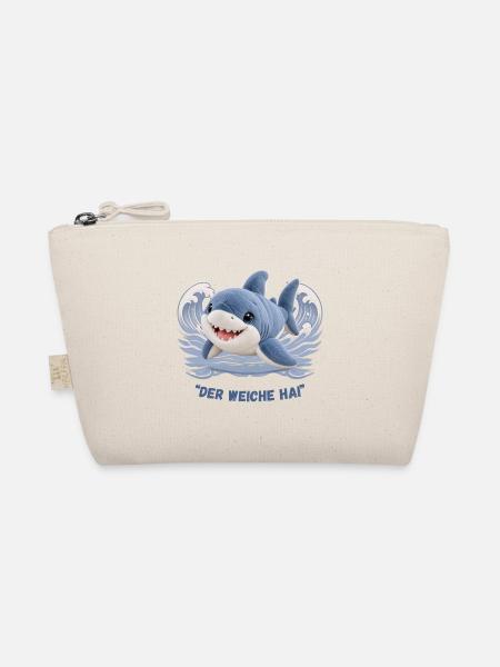 Der weiche Hai - Bio-Täschchen - Natur