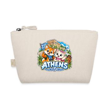 Tavi & Nela in Athens - Bio-Täschchen - Natur - Vorne
