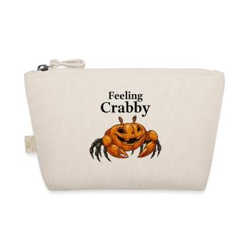 Feeling Crabby Halloween-Pumpkin - Bio-Täschchen - Natur - Vorne