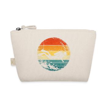 Taucher - Diver - Scuba - Grunge - Sonnenuntergang - Bio-Täschchen - Natur - Vorne
