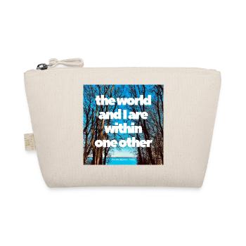 the world and I - Bio-Täschchen - Natur - Vorne
