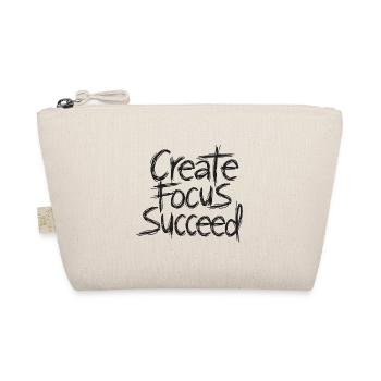 Create  Focus  Succeed - Bio-Täschchen - Natur - Vorne
