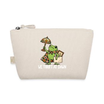 Thrift at Dawn: Froggy Chic - Bio-Täschchen - Natur - Vorne