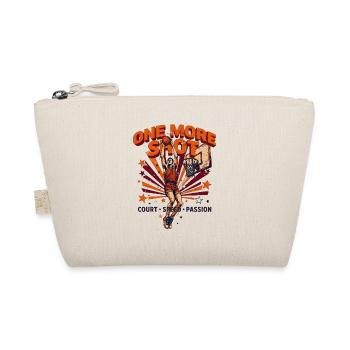 One More Shot – Vintage-Basketball - Bio-Täschchen - Natur - Vorne