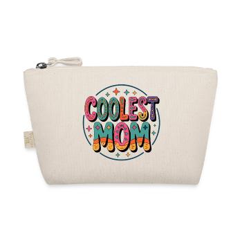 Coolest Mom Farbexplosion - Bio-Täschchen - Natur - Vorne