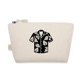 Schlichtes Aloha-Hemd - Bio-Täschchen - Natur - Vorne