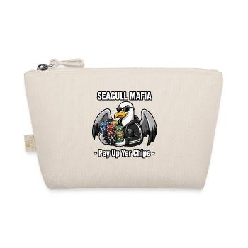 Seagull Mafia – Pay Up Yer Chips lustig - Bio-Täschchen - Natur - Vorne