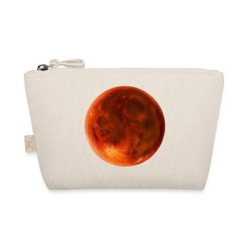 roter Blutmond - Bio-Täschchen - Natur - Vorne