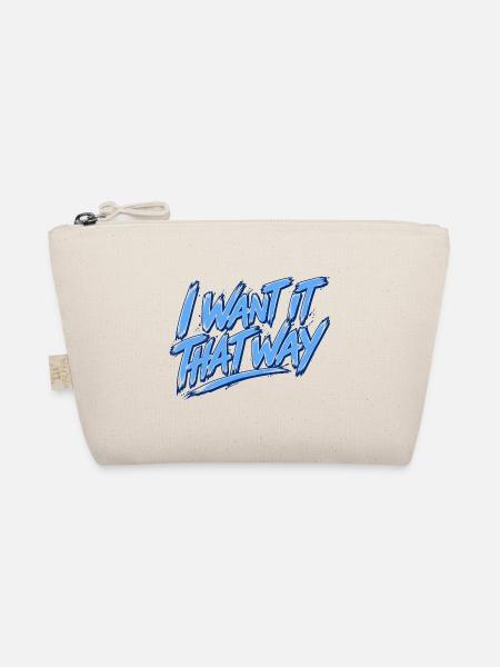 I Want It That Way - Backstreet - Bio-Täschchen - Natur