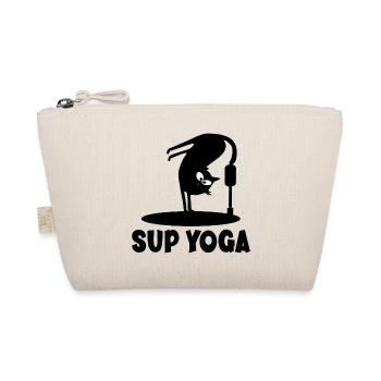 Sup Cat Yoga - Bio-Täschchen - Natur - Vorne