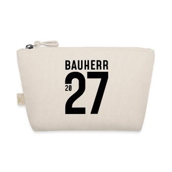 Bauherr 2027 - Bio-Täschchen - Natur - Vorne