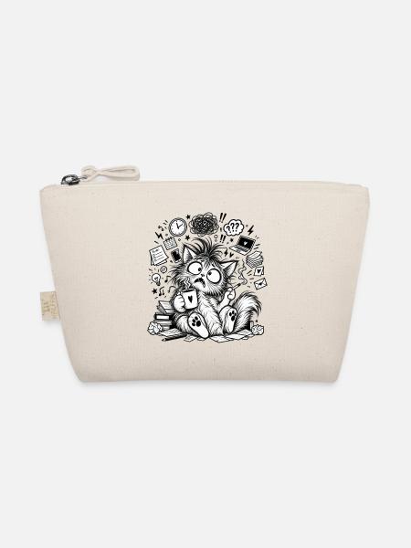 Chaos Cat - Bio-Täschchen - Natur