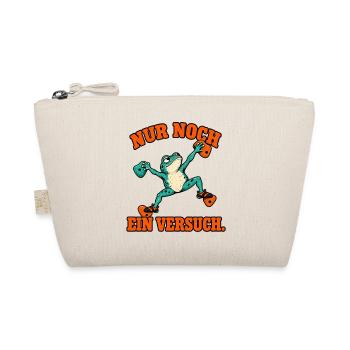 Nur Noch Ein Versuch Frosch - Bouldern - Bio-Täschchen - Natur - Vorne