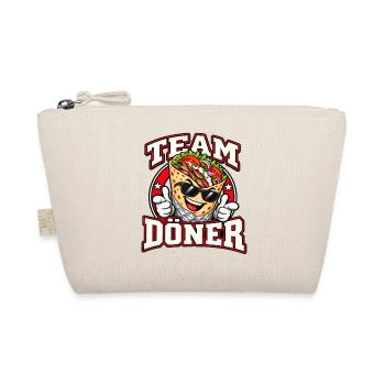 Team Döner – Lustiges Kebab Design - Bio-Täschchen - Natur - Vorne