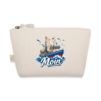 Fischkutter Nordsee Moin  Kutter - Bio-Täschchen - Natur - Vorne
