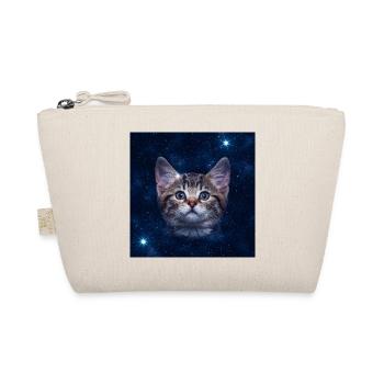 Katzenstern im Weltraum - Bio-Täschchen - Natur - Vorne