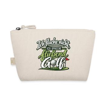 Ich fluche nicht ich spreche fließend Golf - Golfe - Bio-Täschchen - Natur - Vorne