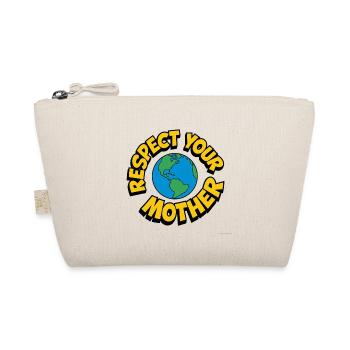 Respect your mother - Bio-Täschchen - Natur - Vorne