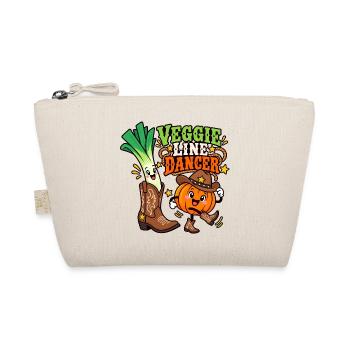 Veggie Line Dancer – Kürbis Cowboy Duo - Bio-Täschchen - Natur - Vorne