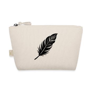 Turkey Feather - Bio-Täschchen - Natur - Vorne