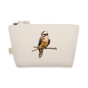 Lachender Hans Kookaburra Vogel Vektor Grafik - Bio-Täschchen - Natur - Vorne
