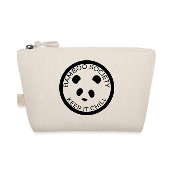 Bamboo Society - KEEP IT CHILL - Panda - Bio-Täschchen - Natur - Vorne
