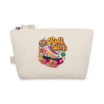 Roll With It Blumenroller - Bio-Täschchen - Natur - Vorne