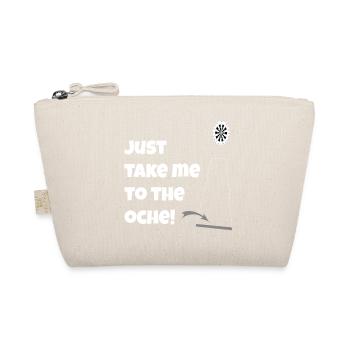 Just take me to the Oche  - Bio-Täschchen - Natur - Vorne