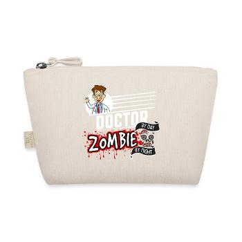 Doctor by day Zombie by night - Arzt - Bio-Täschchen - Natur - Vorne